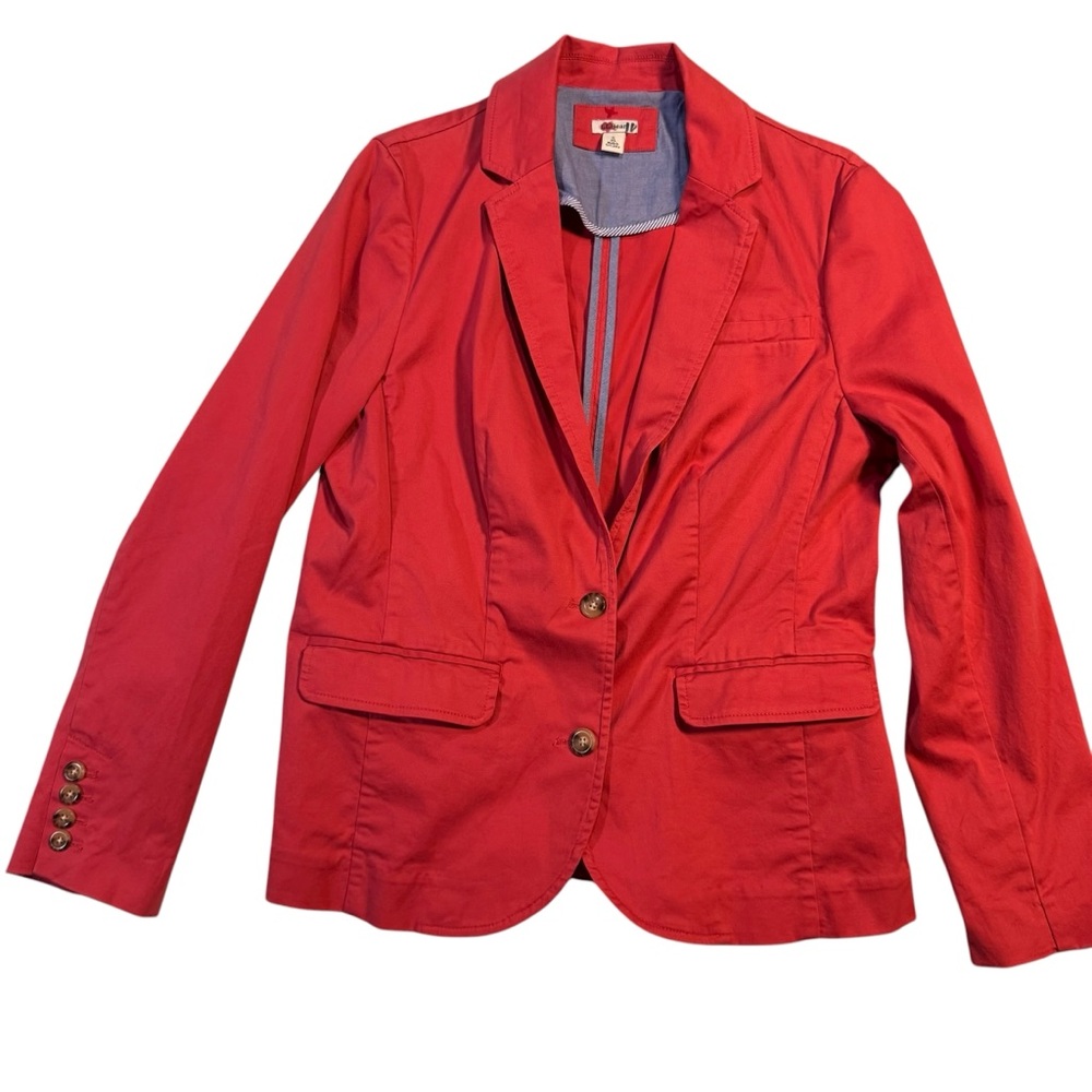 L.L. Bean Peachy/Pinkish Women's Blazer Stretch Size Small